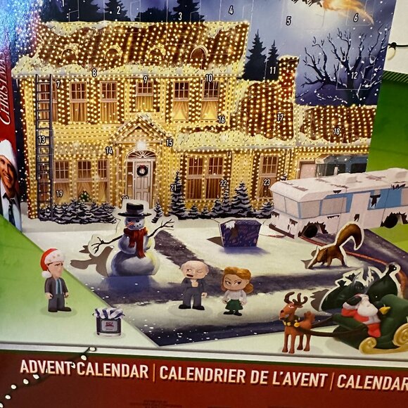 NWT RARE Christmas Vacation Advent Calendar National Lampoons Clark Griswold - Picture 4 of 5